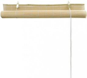 természetes színű bambuszroló 80 x 220 cm