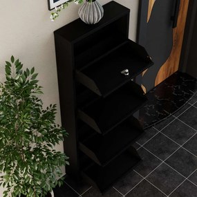 Locking 4 Piece Metal - Black