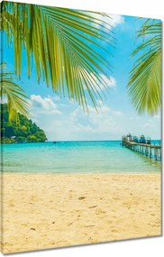 Vászonkép 60x80 Trópusi tájkép