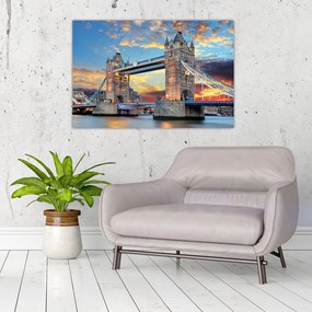 Kép - Tower Bridge, London, Anglia (90x60 cm)