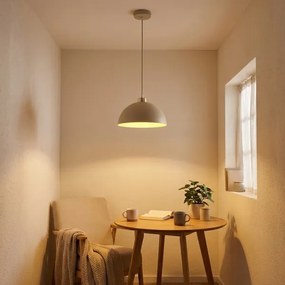 Brilagi - Kábelcsillár MOON 1xE27/60W/230V Ø 30 cm bézs/arany