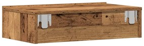 éjjeliszekrény antik fa 60 x 35 cm szerelt fa