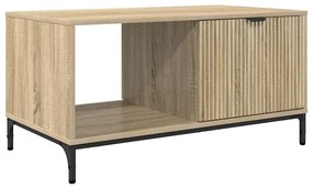 Dohányzóasztal sonoma tölgy 90 x 49 x 46 cm Faanyag