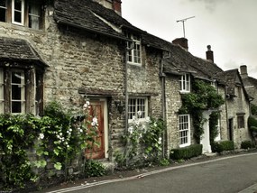 Poszter 40x30cm Régi kőház, Assaf Frank