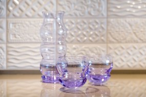 KARAFA alexandrit (fialová) - edice BUBBLES - Lukáš Houdek