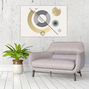 Kép - Geometriai formák N⁰2 (90x60 cm)