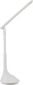 Globo 58329W Újratölthető asztali lámpa plasztik fehér, érintőkapcsoló ki/be, érintőkapcsolós, tartozék: 3,7V 1200mAh. Li-ion, LxH:200x425, Tartozéka: 1xLED 4W 230V,30-200lm, 4000K