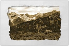 Poszterek 90x60 Tátra Lengyel hegyek Kilátás