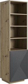 Asha polc 50 cm - Artisan / Rivier stone matt