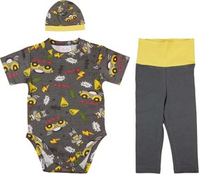 3 részes nyári kisfiú szett Batman mintával