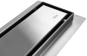 Lineáris lefolyó REA PURE NEO PRO Nickel Brush 50