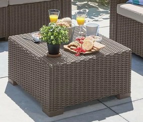 Keter California kerti asztal 68 x 68 x 35 cm,cappuccino