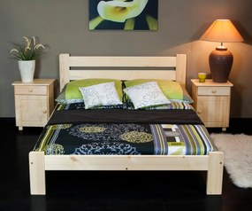 AMI nábytek Fenyőfa ágy Eliza 160x200 cm fenyő