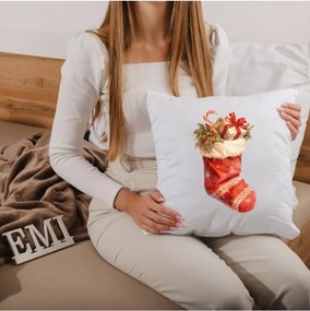 EMI Merry karácsonyi díszpárna 40x40 cm