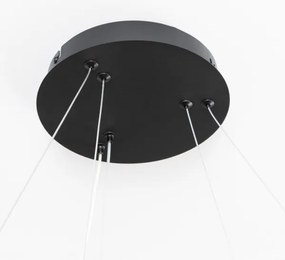 Brilagi - LED dimmelhető kábeles függeszték FALCON SLIM LED/68W/230V átm. 50 cm fekete +DO