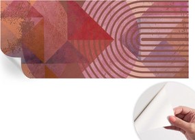 Design fali fotótapéta öntapadós absztrakt formák 250x104