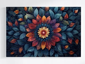 Poszter Mandala Levelek Ősz Természet Dekoráció 120x80