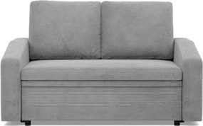 Zeus kanapé, kordbársony, hab töltet, döntött kartámasz, szürke