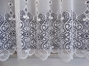 Mg Függöny jacquard 306584 Fehér 350x250cm készre varrt M