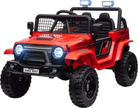 AIYAPLAY Gyerek Elektromos Autó, 12V, 3-5 km/h, 2.4G Távvezérléssel, Ütközéscsillapítókkal, Elektromos Jármű Zenével, Fényszórókkal, Kürttel, MP3, 3-6