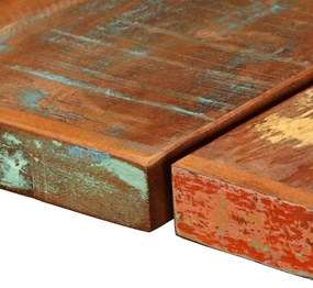 Tömör újrahasznosított fa bárasztal 150 x 70 x 107 cm