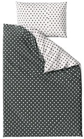 Pamut ágynemű COLAM GREY szürke hotelzsebbel Ágyneműhuzat mérete: 70 x 90 cm | 140 x 200 cm