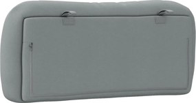 világosszürke szövet fejtámla párna Hvar 90 cm