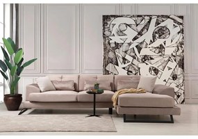 Sarokkanapé Frido Jobbos (L3+Chl) - Bézs