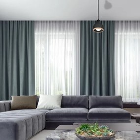 Csillár zsinóron OVAL 1xE27/60W/230V fekete