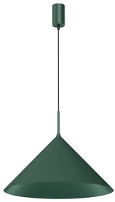 Függőlámpa kábellel CAPITAL 1xGX53/15W/230V, Ø 46 cm, zöld