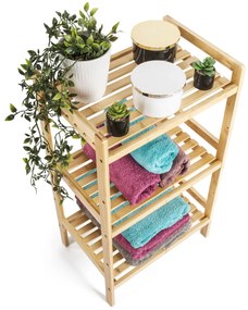 Bambusz polc G21, 3 szintes – sérült csomagolás