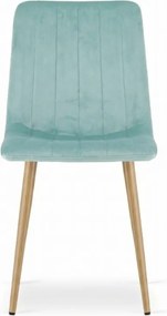 Mentás bársonyszék LAVA AQUA MINT