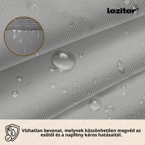 Rana napvitorla négyszög alakú 4x5 m szürke