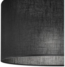 Csillár zsinóron SIRJA 1xE27/60W/230V fekete