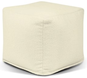 Krémszínű buklé babzsákfotel Up! MooG – SLOWDOWN