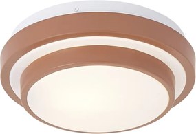 Modern Sienna mennyezeti lámpa fehér 25 cm IP44 - Walden