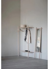 Natúr színű tölgyfa előszoba bútor Milford - Rowico