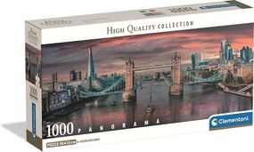London Across the River 1000 db-os panoráma Compact puzzle Clementoni