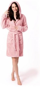 Női fürdőköpeny Rea Diamond Light Pink S/M