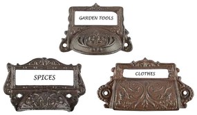 Feliratos öntöttvas fogantyú, A