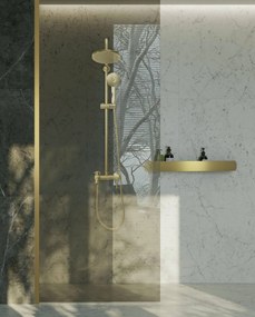 Fürdőszobai polc SF03 60cm gold brush