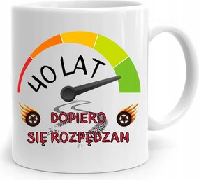 Születésnapra 40 40-es 40-es Bögre Tökéletes Ajándék fényképes nyomtatással