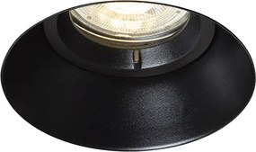 RENDL IPSO R IP65 süllyesztett lámpa fekete 230V LED GU10 9W IP65