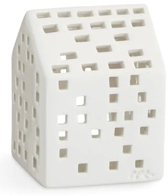 Urbania Lighthouse Classical fehér kerámia gyertyatartó - Kähler Design