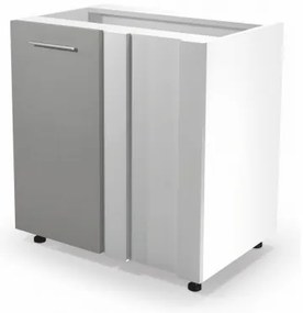 Alsó sarokszekrény Vento DN-100 / 82, szürke