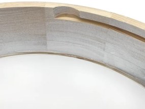 Brilagi - PINO mennyezeti lámpa 3xE27/15W/230V, fenyő/ezüst, átm. 47,5 cm