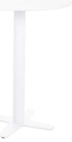 BT-002 kerek bárasztal fehér 60 cm