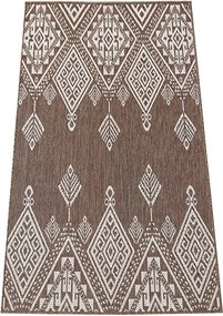 Zara 13 darabos szőnyeg, barna, kétoldalas, 80x150