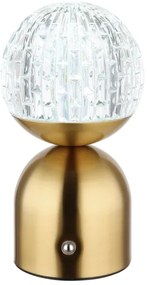 Globo 21007M-LED Dimmelhető érintős asztali lámpa JULSY LED/2,5W/3,7V 2700/4000/6500K réz