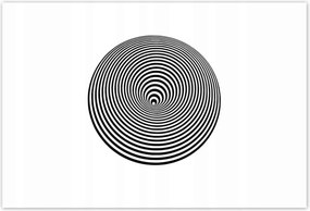 Poszterek 200x135 Absztrakt fekete-fehér